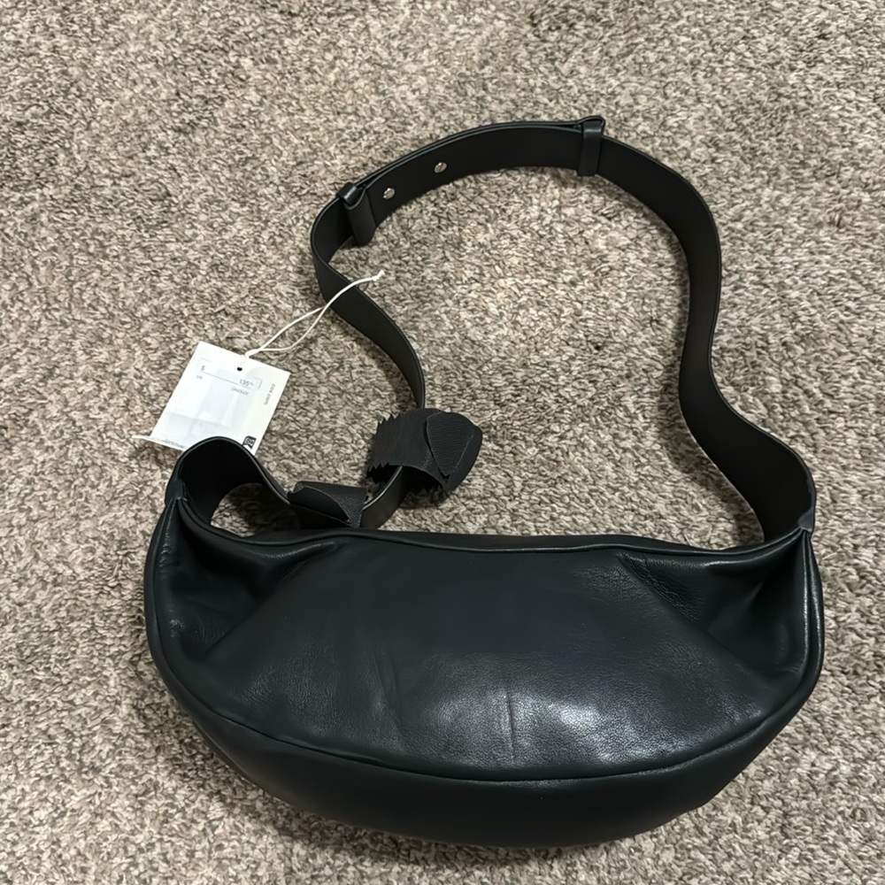 COS leather sling crossbody